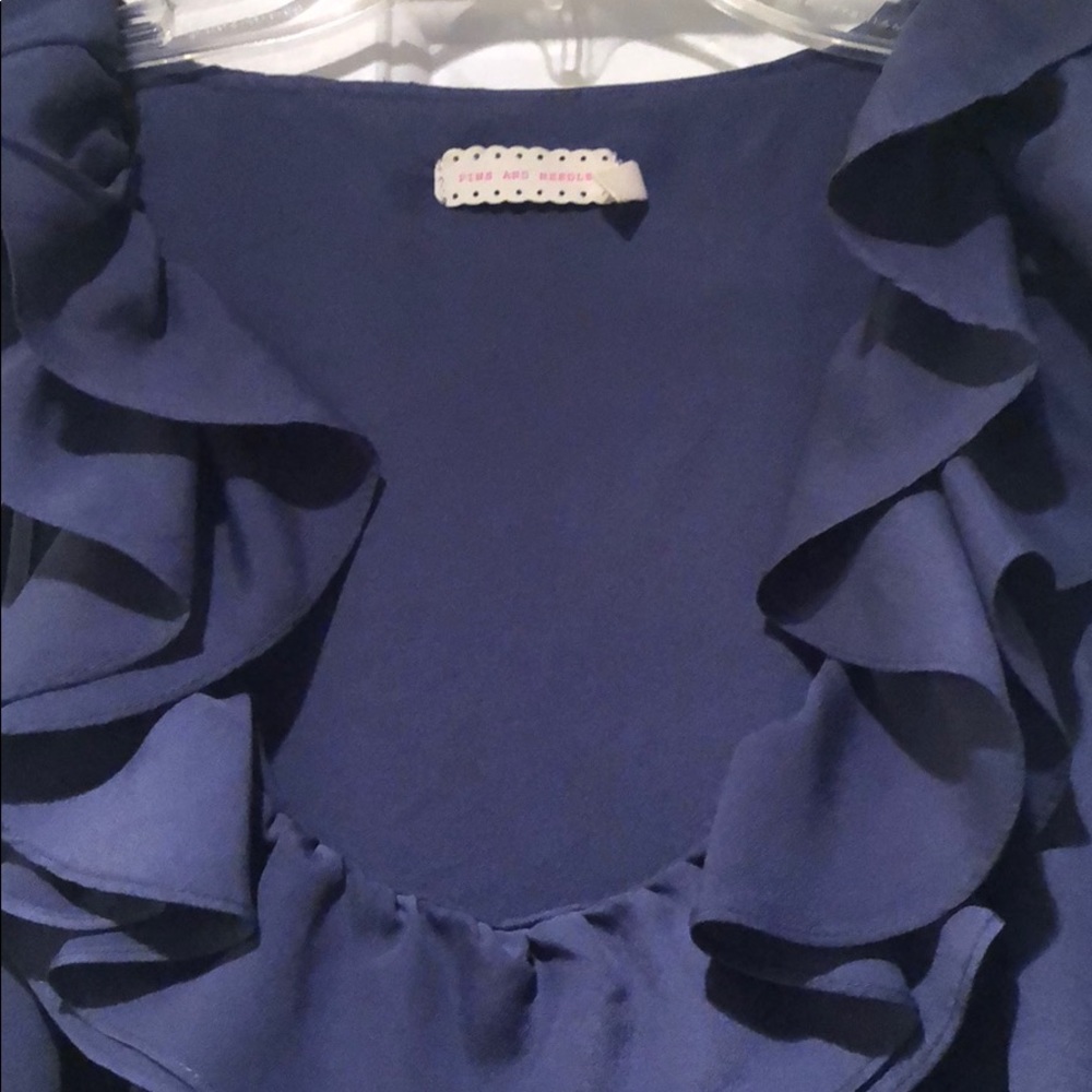 Flirty blue collared dress from urban outfitters!